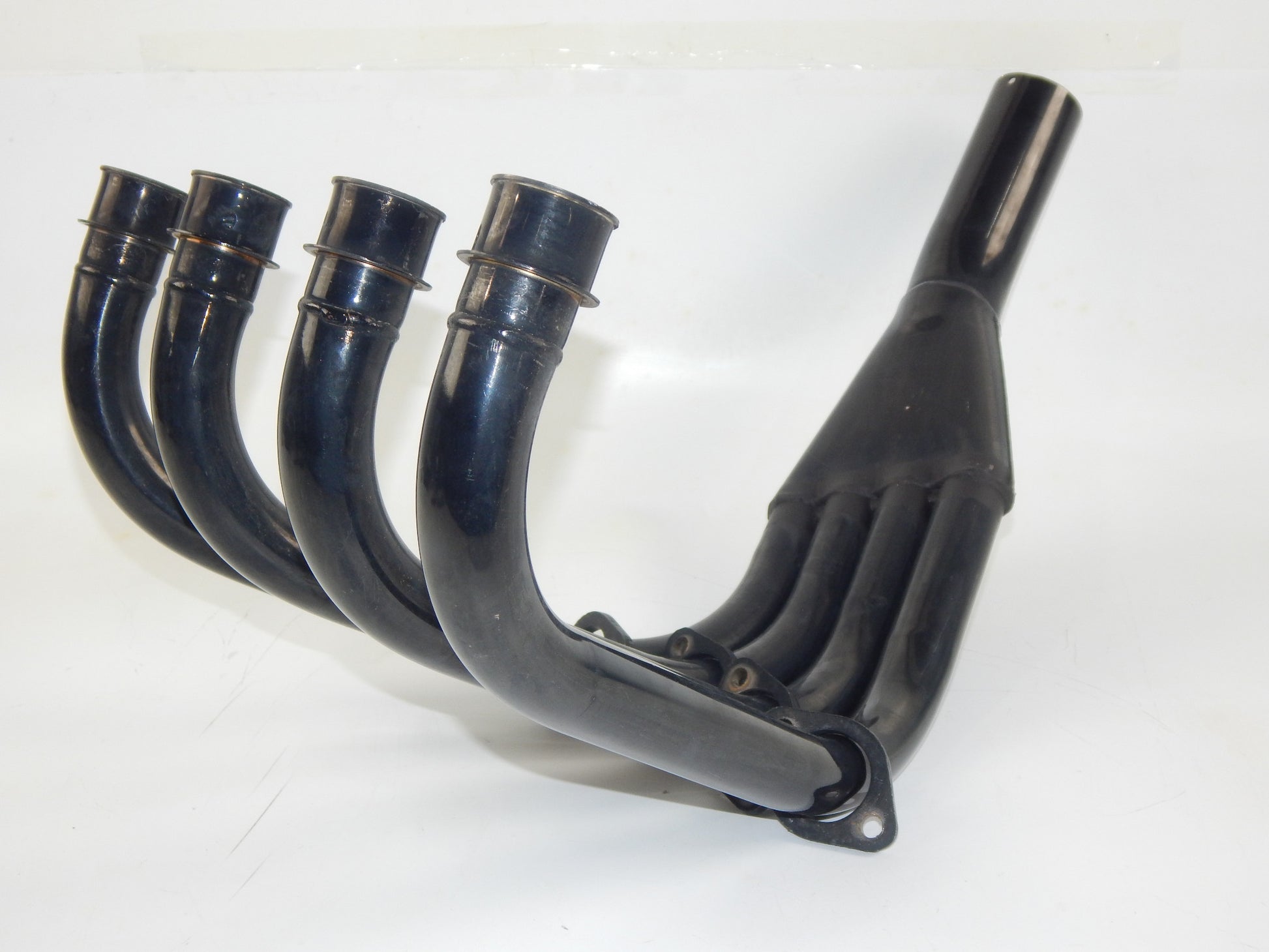 MARVING 4 in 1 BLACK HEADER EXHAUST MUFFLER PIPE SUZUKI ES750 S4048N VINTAGE - MotoRaider