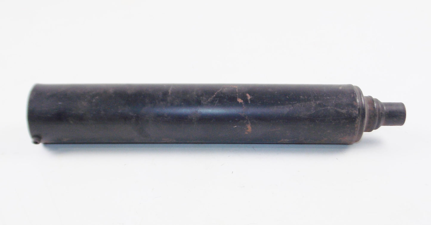 EXHAUST PIPE SILENCER L=370mm INLET OD/ID=24/21mm CAGIVA APRILIA GARELLI YAMAHA - MotoRaider