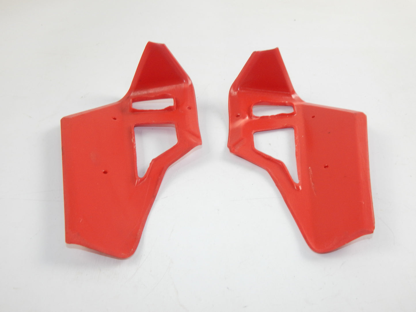 FUEL PETROL GAS TANK RIGHT LEFT SHROUD RED PLASTIC 8x5" MINI BIKE ITALJET LEM - MotoRaider