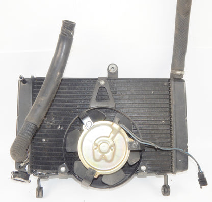 1995 YAMAHA FZR600G COOLING SYSTEM RADIATOR + HOSES + FAN VINTAGE JAPAN - MotoRaider