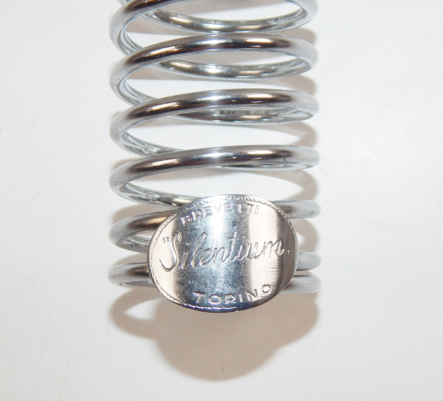 SILENTIUM EXHAUST PIPE MUFFLER MOTORCYCLE SPRING L=20cm ID=4cm DUCATI MORINI MV - MotoRaider