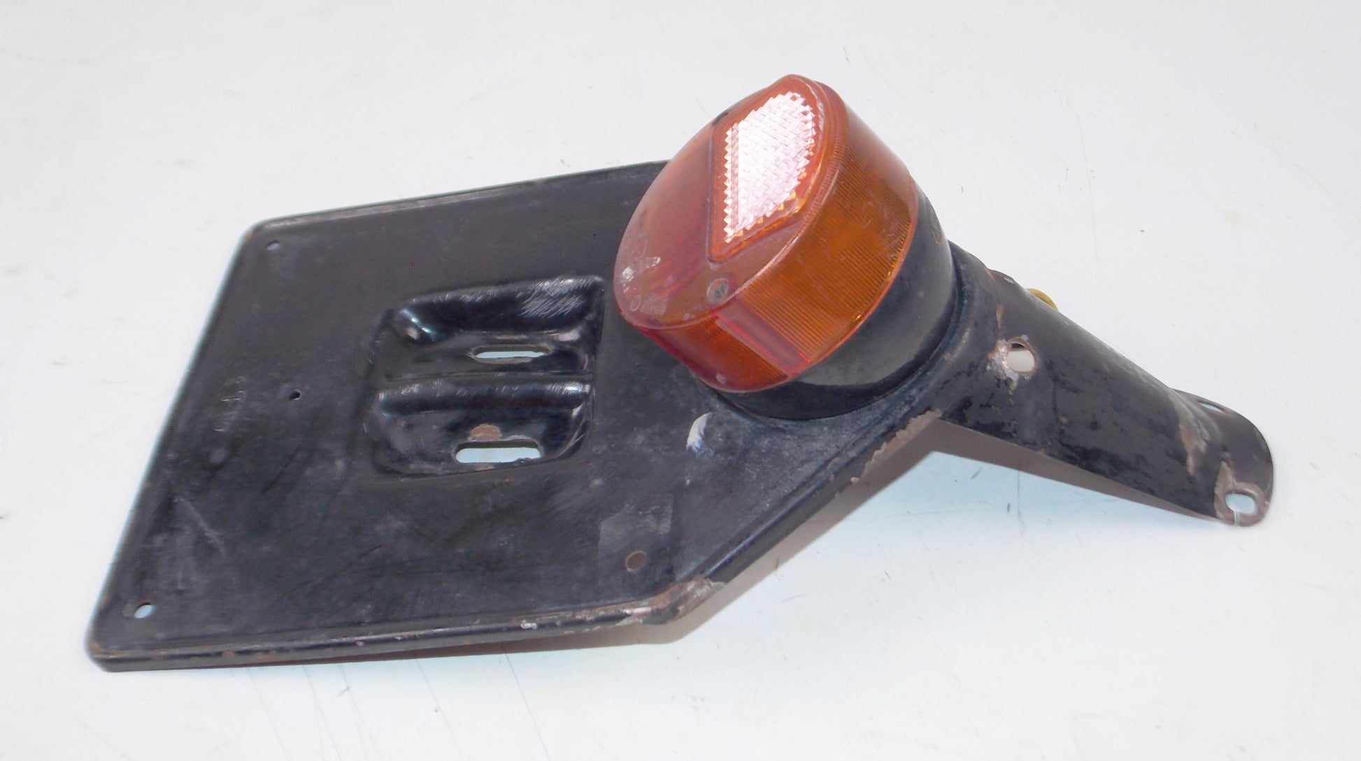 1972 MORINI CORSARO LICENSE PLATE TAIL LIGHT STEEL MOUNT C.E.V - MotoRaider