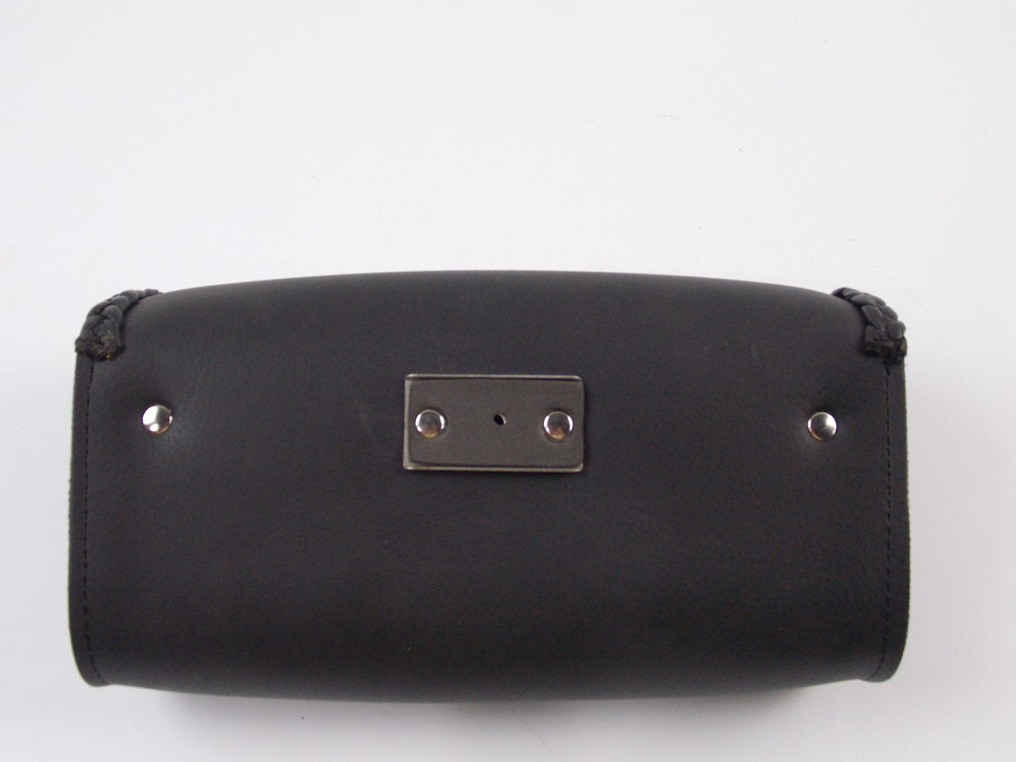 MOTORCYCLES BLACK LEATHER TOOLS BAG POUCH WIDTH 3" HEIGHT 5" LENGTH 10" HARLEY - MotoRaider
