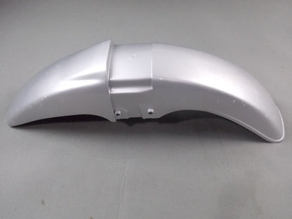 NOS BMW 1986-87 R65 1985-88 R80 MUDGUARD FRONT FENDER POLARIS SILVER 46611455554 - MotoRaider