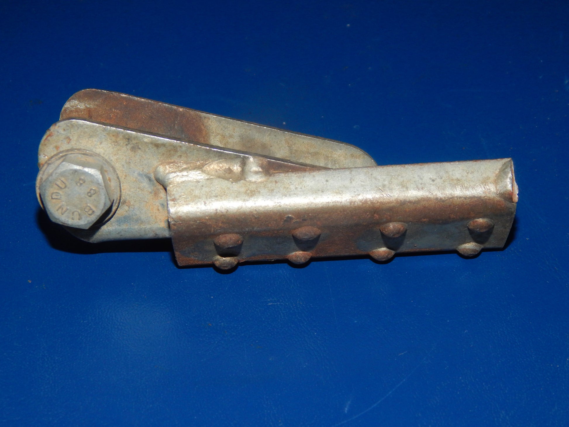 1970's PENTON KTM 100 125 FRAME CHASSIS RIGHT FOOT PEG STAND STAY VINTAGE - MotoRaider
