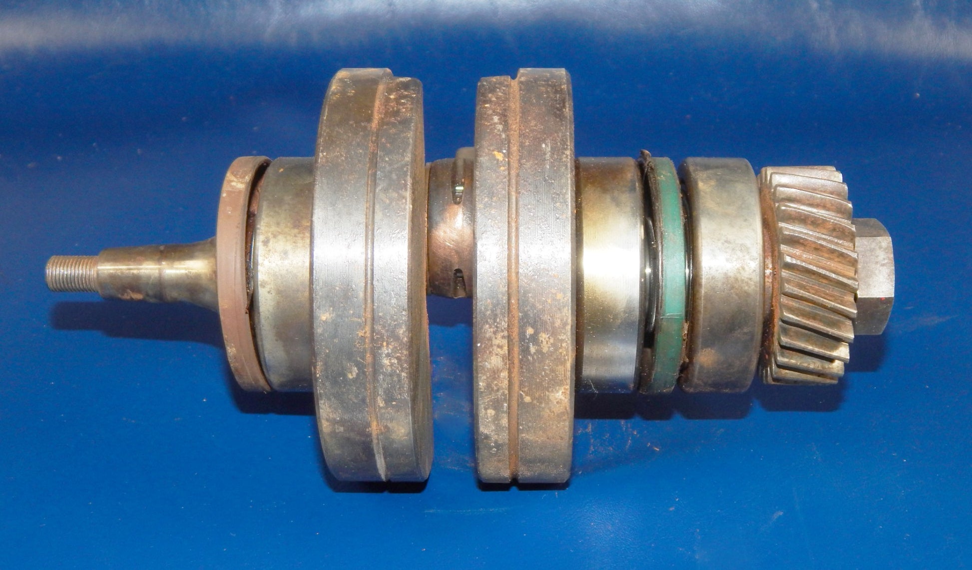 1970's HERCULES GS MC ENGINE MOTOR CRANCKSHAFT+ROD VINTAGE SACHS DKW 0617104099 - MotoRaider