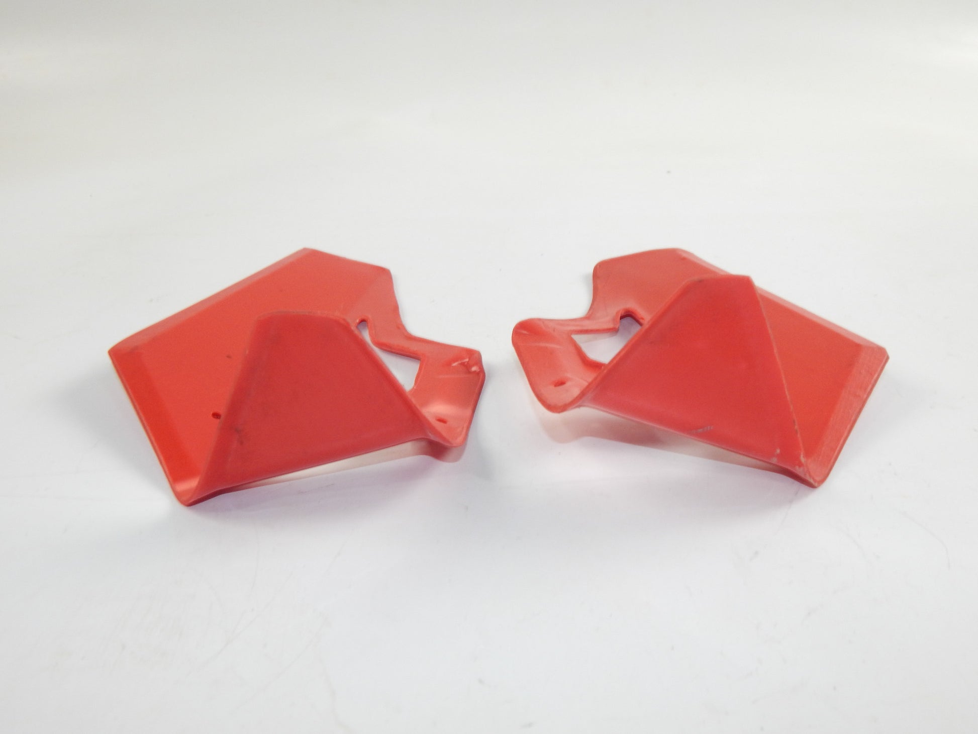 FUEL PETROL GAS TANK RIGHT LEFT SHROUD RED PLASTIC 8x5" MINI BIKE ITALJET LEM - MotoRaider