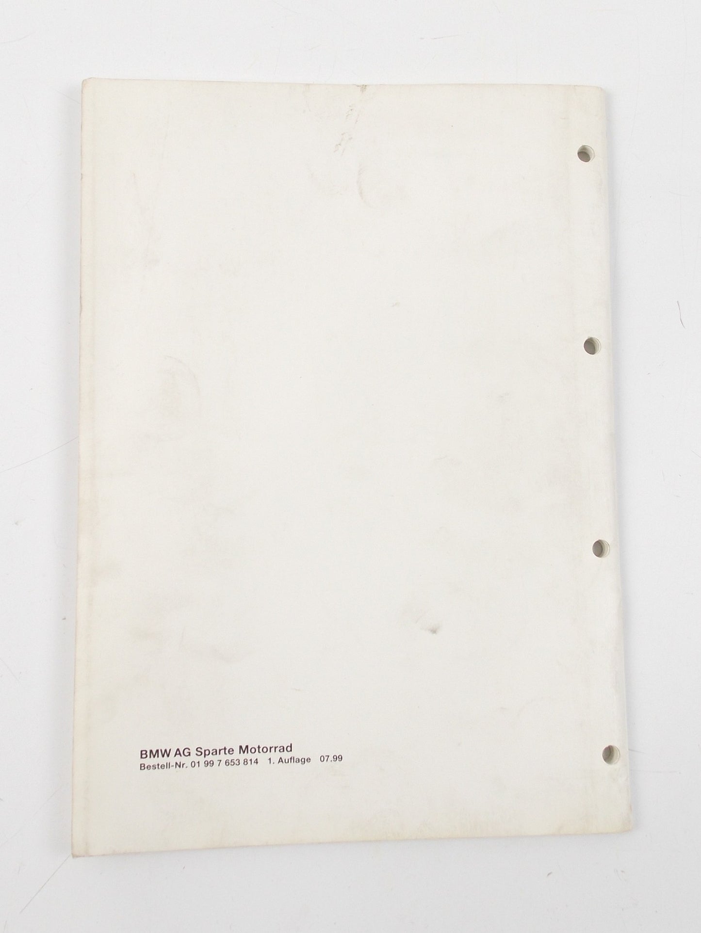 BMW 2000 R 1150GS ELECTRICAL CIRCUIT DIAGRAMS SCHEMATIC MANUAL BOOK 01997653814 - MotoRaider