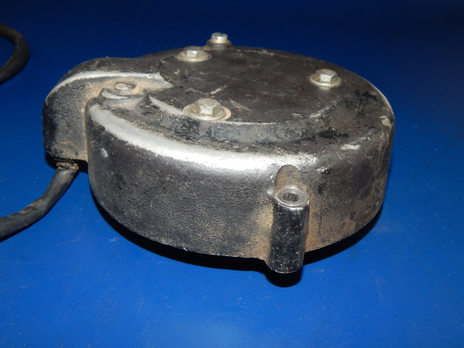 1988 HUSQVARNA TE 510 AMAL SEM IGNITION COVER FLYWHEEL MAGNETO STATOR VINTAGE - MotoRaider