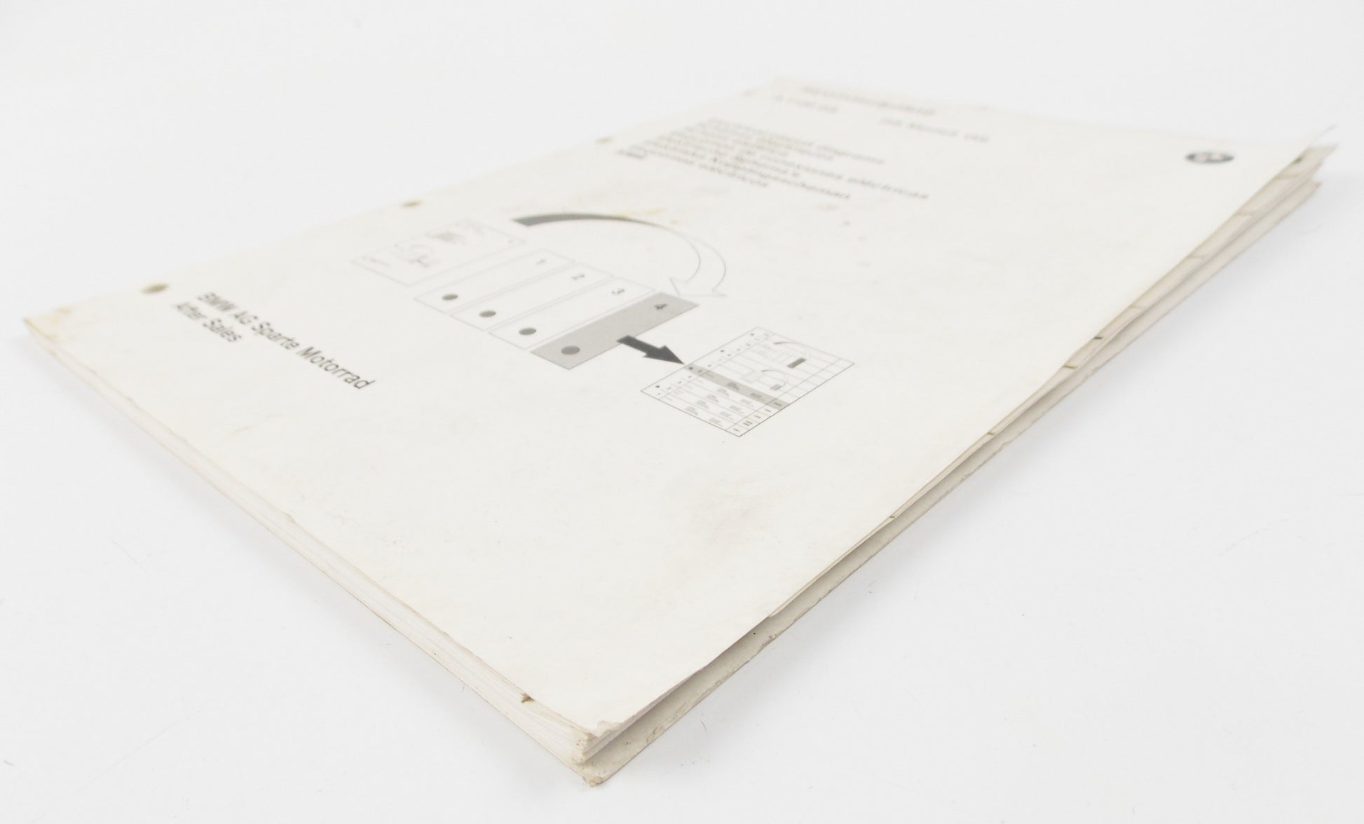 BMW 2000 R 1150GS ELECTRICAL CIRCUIT DIAGRAMS SCHEMATIC MANUAL BOOK 01997653814 - MotoRaider