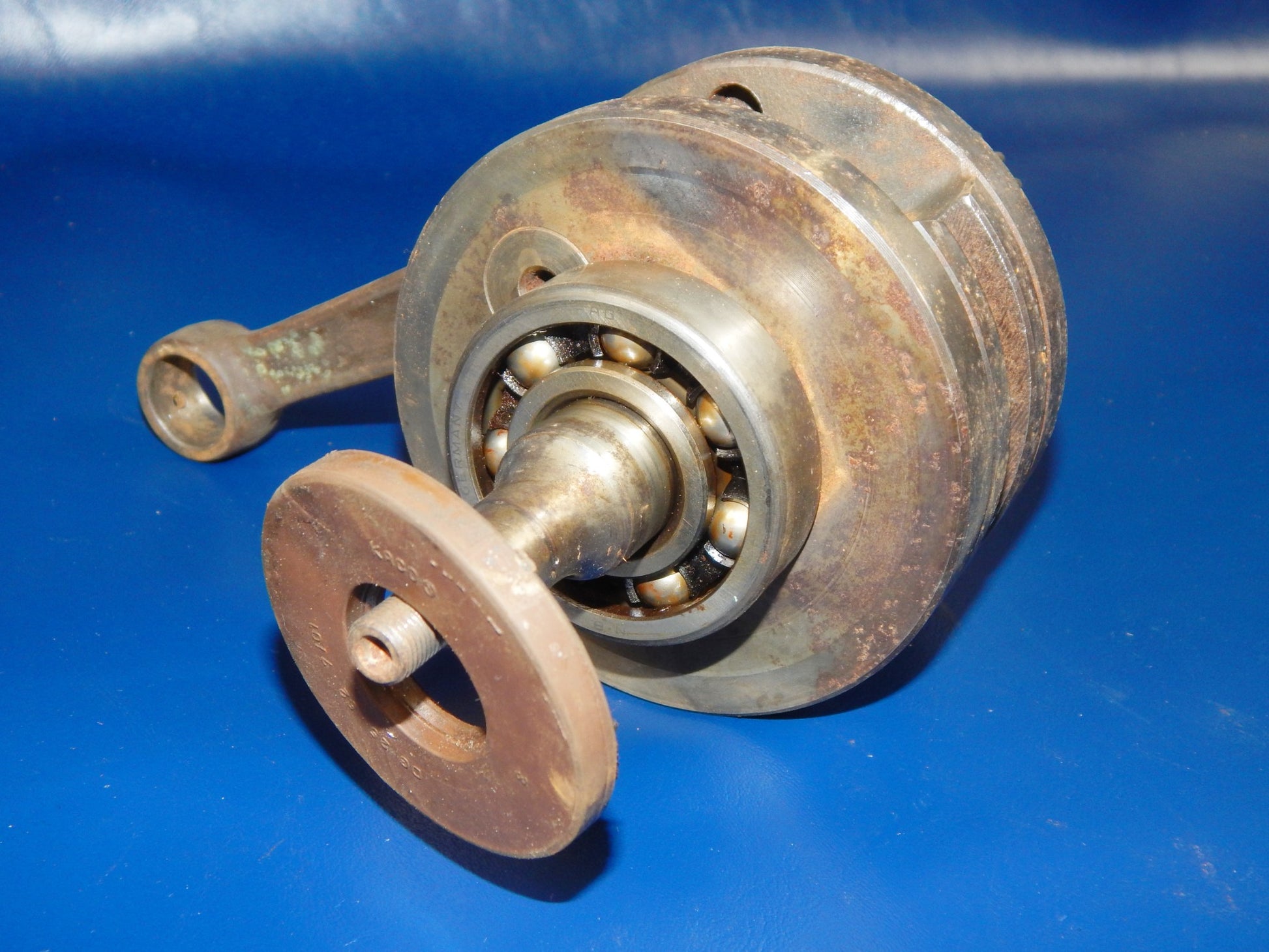 1970's HERCULES GS MC ENGINE MOTOR CRANCKSHAFT+ROD VINTAGE SACHS DKW 0617104099 - MotoRaider