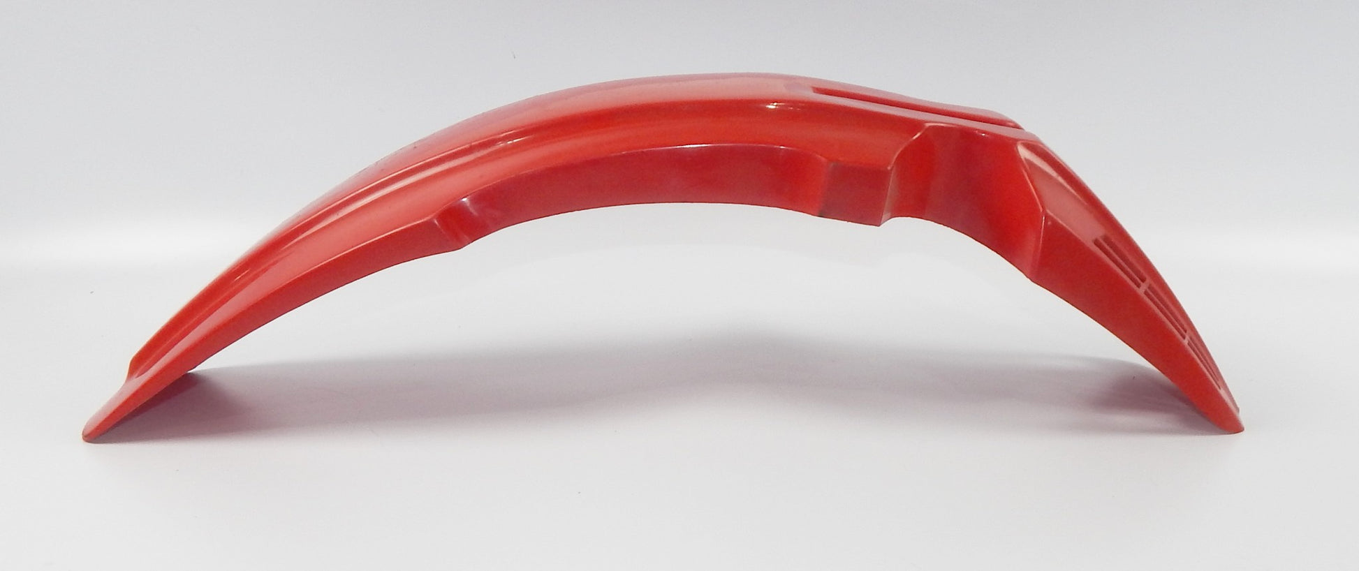 STILMOTOR A433 MUD GUARD FRONT FENDER RED PLASTIC L=35.25" CAGIVA MORINI GARELLI - MotoRaider