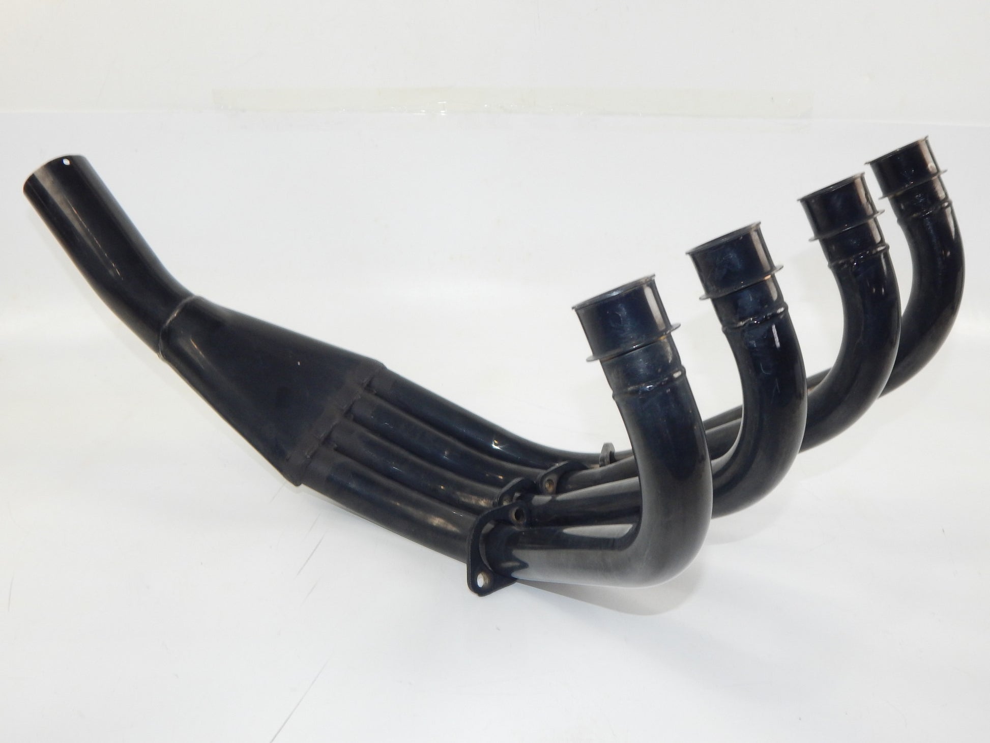 MARVING 4 in 1 BLACK HEADER EXHAUST MUFFLER PIPE SUZUKI ES750 S4048N VINTAGE - MotoRaider
