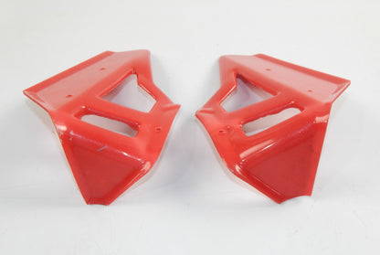 FUEL PETROL GAS TANK RIGHT LEFT SHROUD RED PLASTIC 8x5" MINI BIKE ITALJET LEM - MotoRaider