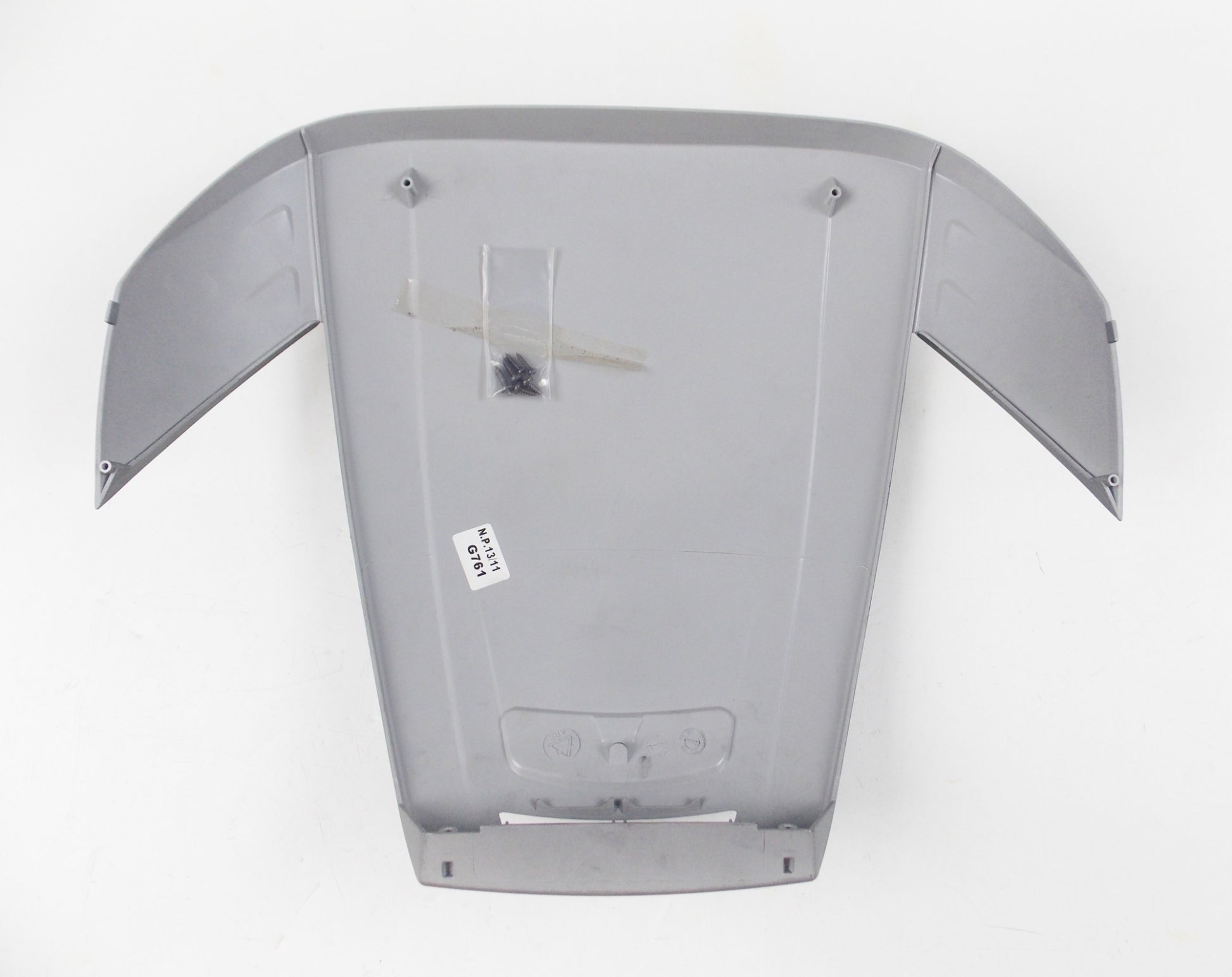 OEM MALAGUTI CENTRO 125 MADISON 125 TOP CASE COVER PANEL 065.111.37 (GRAY) - MotoRaider