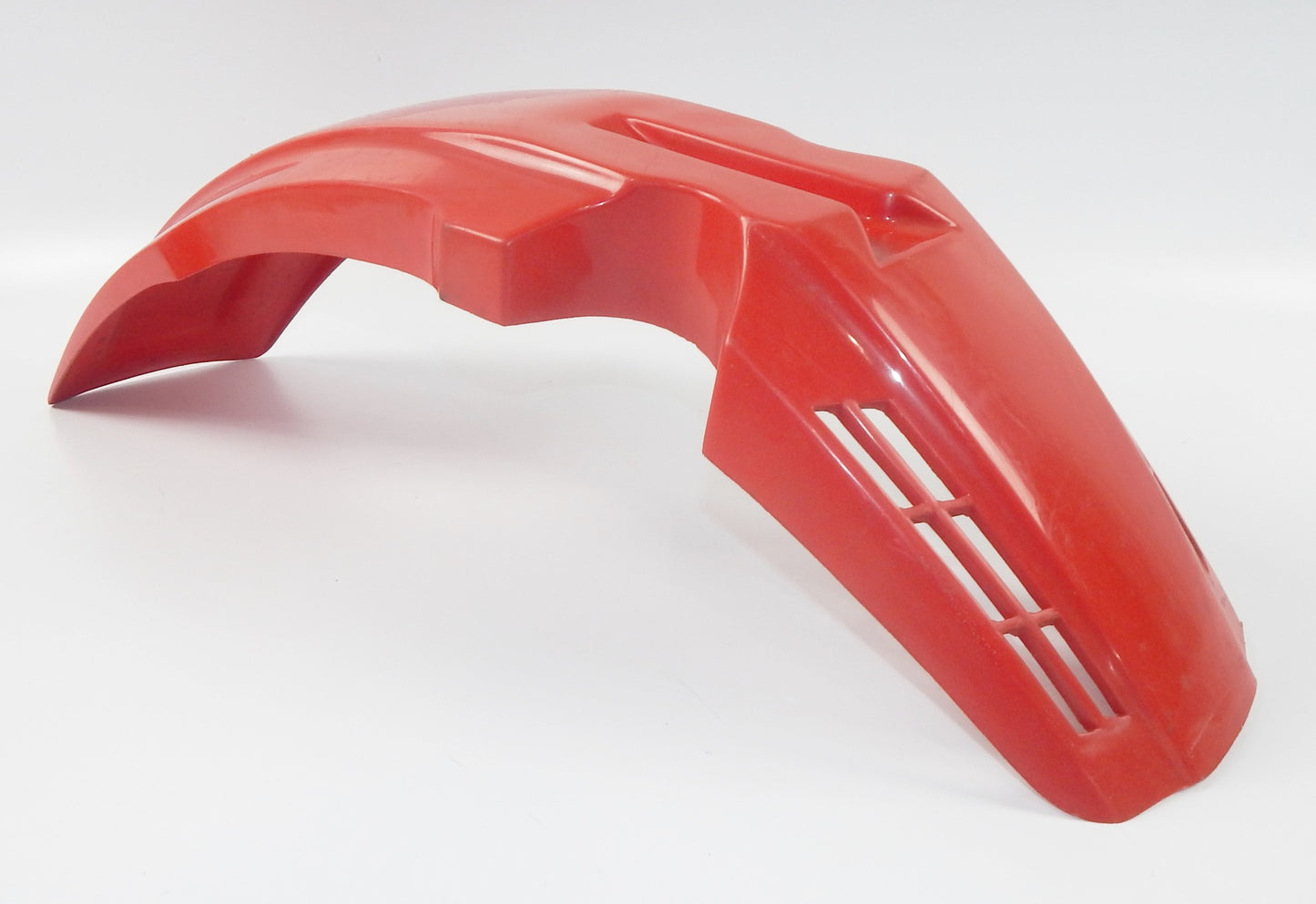 STILMOTOR A433 MUD GUARD FRONT FENDER RED PLASTIC L=35.25" CAGIVA MORINI GARELLI - MotoRaider