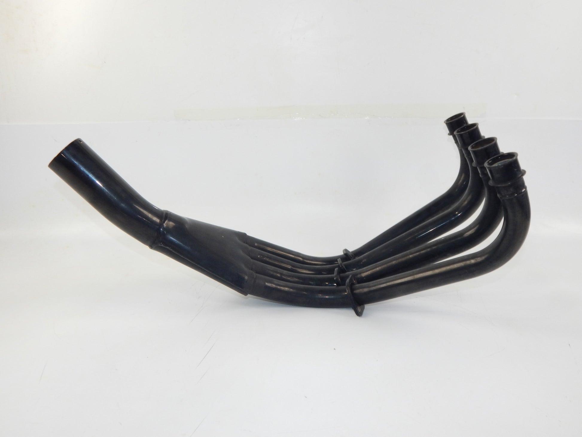 MARVING 4 in 1 BLACK HEADER EXHAUST MUFFLER PIPE SUZUKI ES750 S4048N VINTAGE - MotoRaider