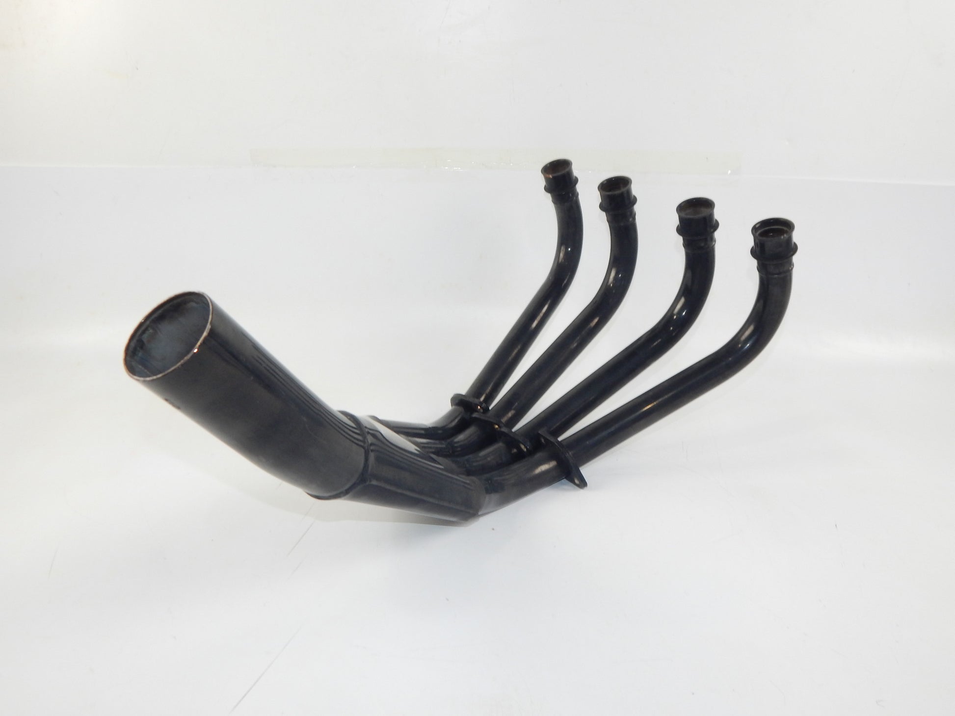 MARVING 4 in 1 BLACK HEADER EXHAUST MUFFLER PIPE SUZUKI ES750 S4048N VINTAGE - MotoRaider