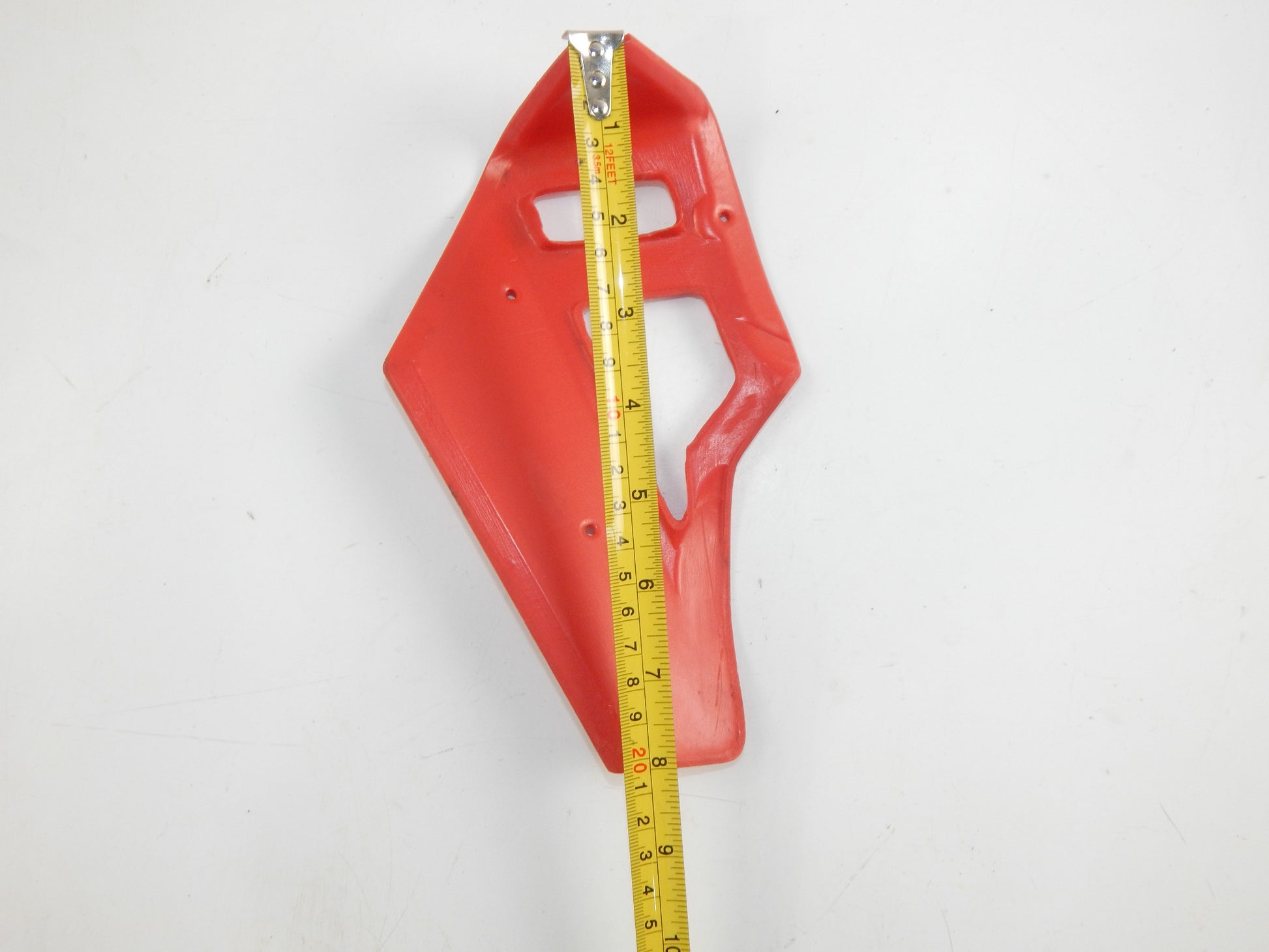 FUEL PETROL GAS TANK RIGHT LEFT SHROUD RED PLASTIC 8x5" MINI BIKE ITALJET LEM - MotoRaider