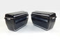 VIGANO COMFORT MOTORCYCLE LUGGAGE CASE SET BLACK VINTAGE GUZZI DUCATI GILERA BMW - MotoRaider