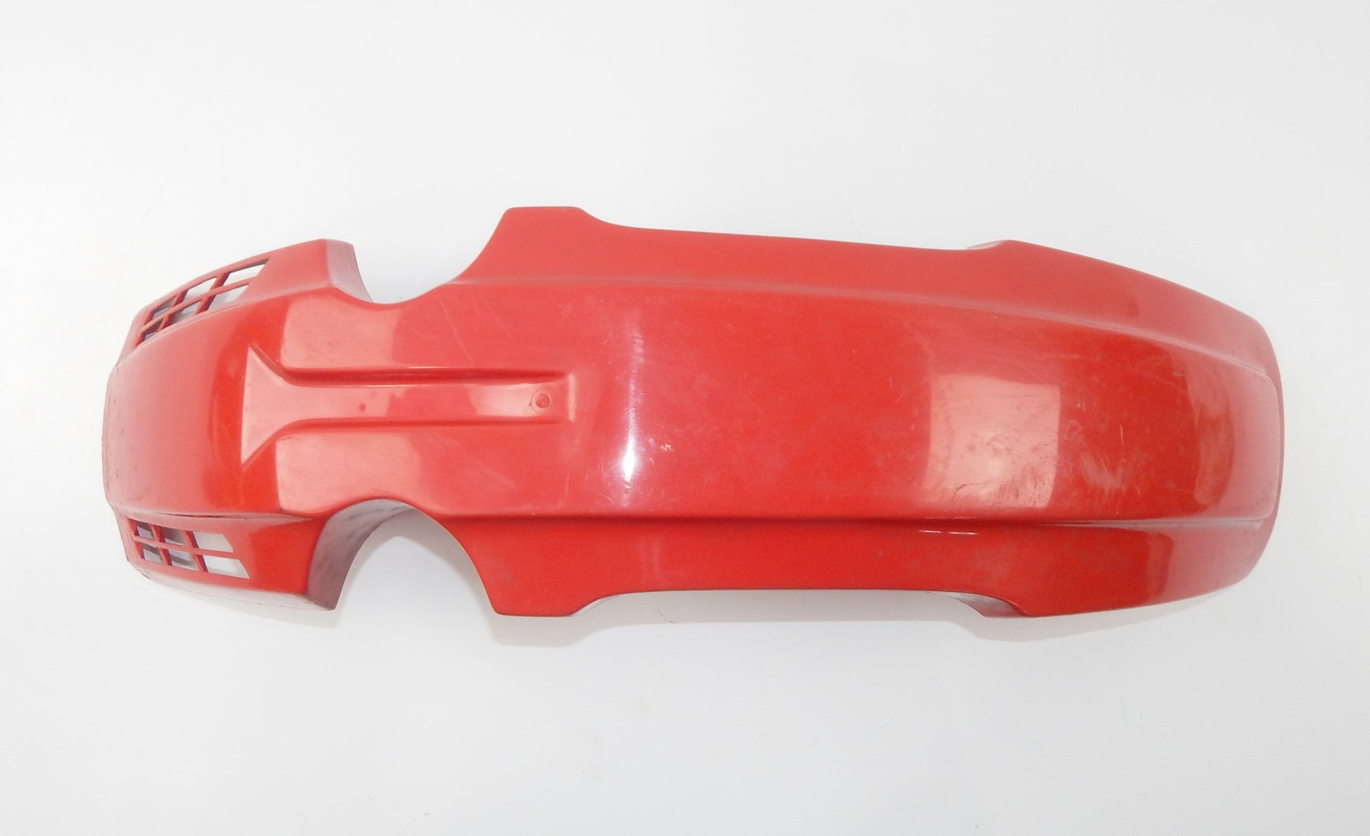 STILMOTOR A433 MUD GUARD FRONT FENDER RED PLASTIC L=35.25" CAGIVA MORINI GARELLI - MotoRaider