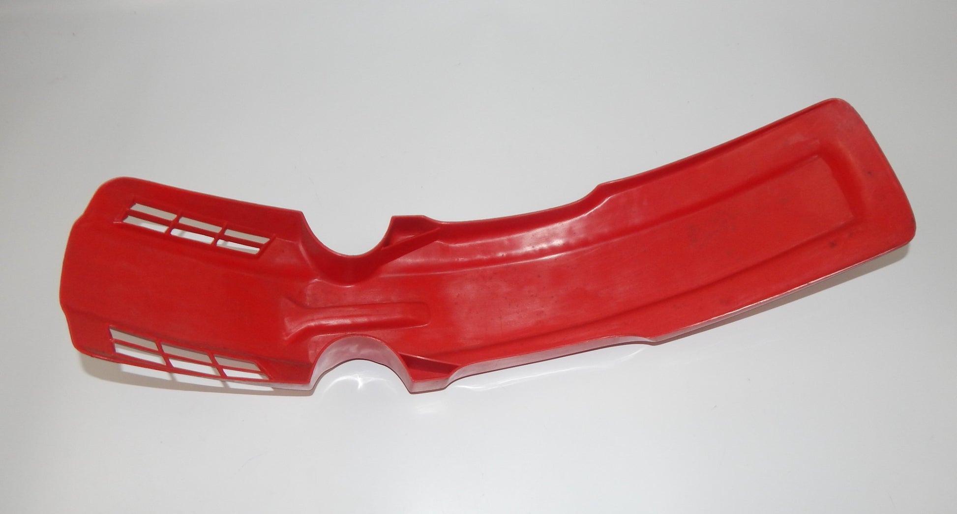 STILMOTOR A433 MUD GUARD FRONT FENDER RED PLASTIC L=35.25" CAGIVA MORINI GARELLI - MotoRaider