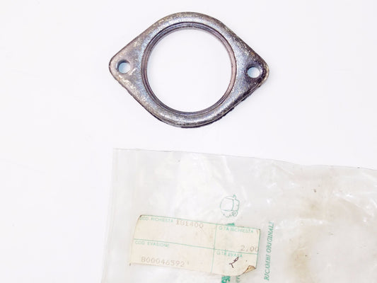 NOS OEM CAGIVA 1988 FRECCIA 125 C 10 / 1990 K7 MITO EXHAUST FLANGE 800046592 - MotoRaider
