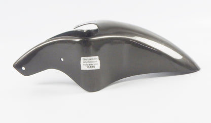 80'S CAGIVA ALAZURRA 65O MUD GUARD FRONT FENDER FIBERGLASS GRAY METALLIC VINTAGE - MotoRaider