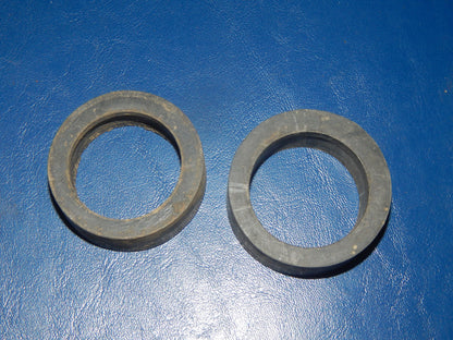 2 1970's VINTAGE MOTORCYLE AIR BOX CARBURETOR RUBBER BUSHING ADAPTER OD=50mm - MotoRaider