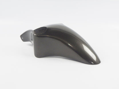 80'S CAGIVA ALAZURRA 65O MUD GUARD FRONT FENDER FIBERGLASS GRAY METALLIC VINTAGE - MotoRaider