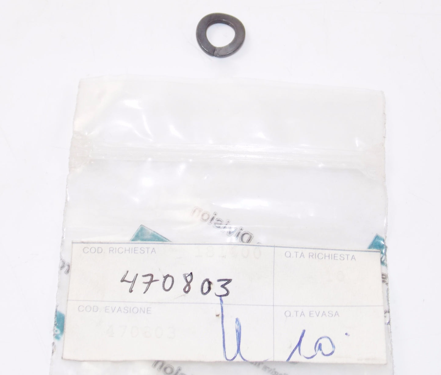 NOS OEM CAGIVA MORINI EXCALIBUR KANGURO CAMSHAFT OIL PUMP SPRING WASHER 470803 - MotoRaider