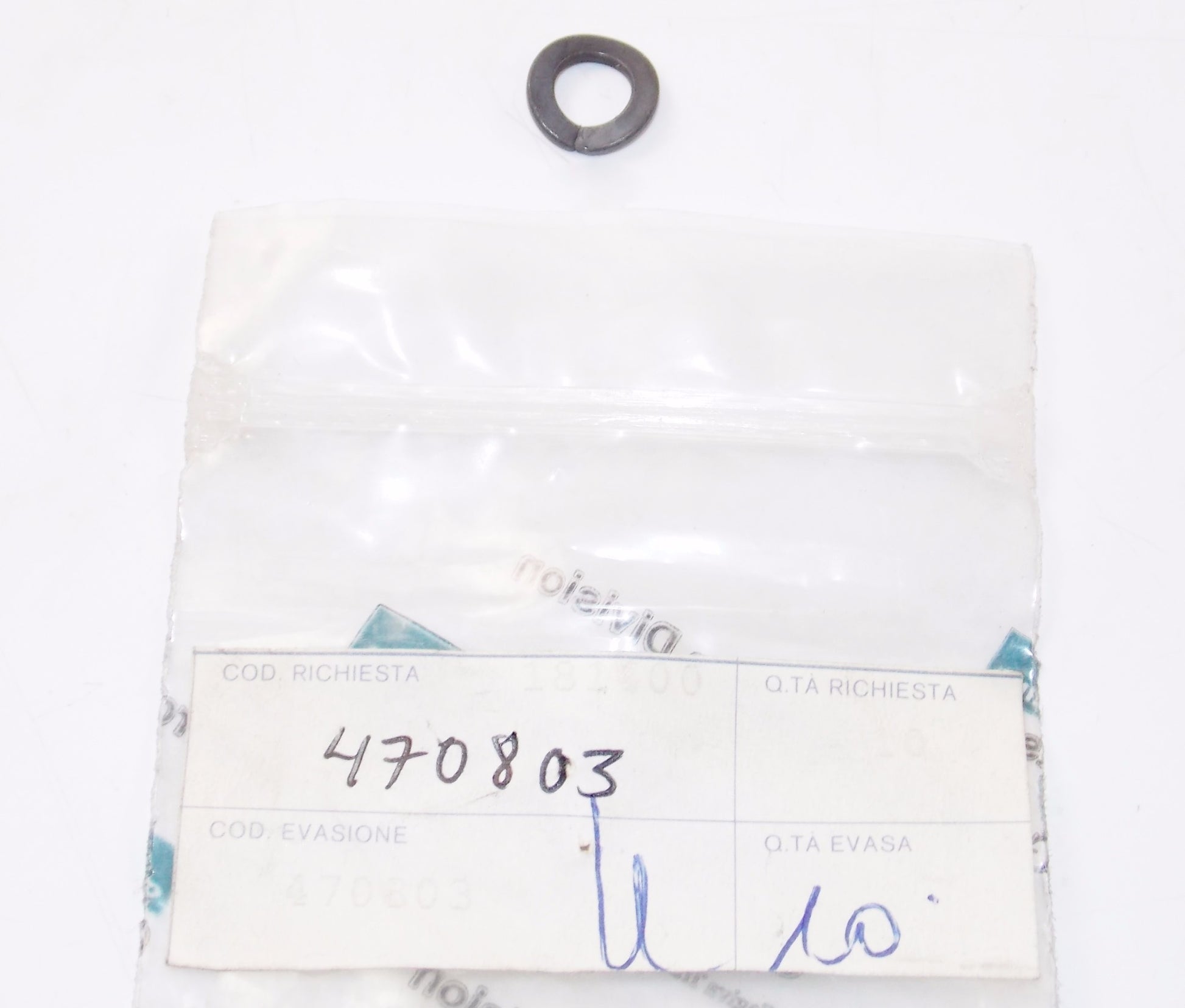 NOS OEM CAGIVA MORINI EXCALIBUR KANGURO CAMSHAFT OIL PUMP SPRING WASHER 470803 - MotoRaider