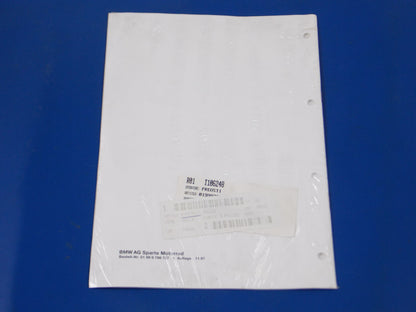 OEM BMW 1997 F650 F650ST DEALER ELECTRICAL CIRCUIT DIAGRAMS BROCHURE 01999798727 - MotoRaider