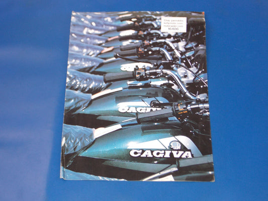 CAGIVA 1980-1990 DEALER PAMPHLET BROCHURE ADVERTISEMENT TECHNICAL SPECIFICATION - MotoRaider