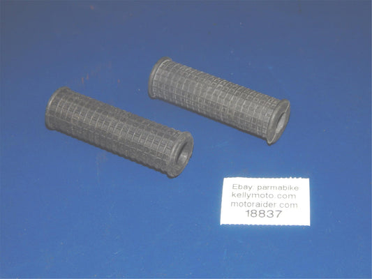 2 1980's VINTAGE MOTORCYCLE KICK STARTER PEDAL RUBBER PEG COVER L=72mm CAGIVA - MotoRaider
