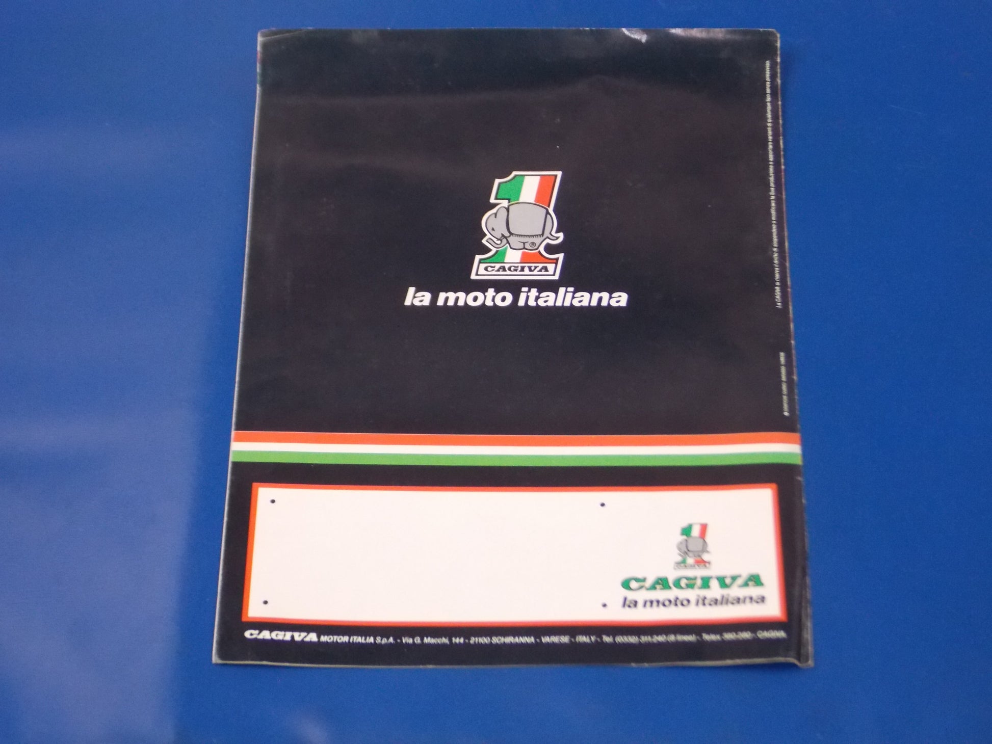 CAGIVA 1980-1990 DEALER PAMPHLET BROCHURE ADVERTISEMENT TECHNICAL SPECIFICATION - MotoRaider