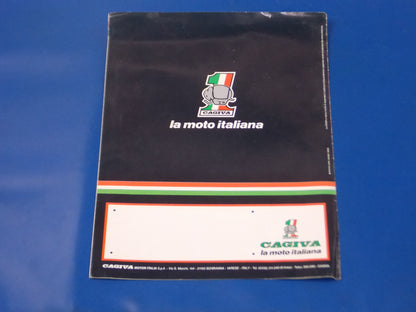 CAGIVA 1980-1990 DEALER PAMPHLET BROCHURE ADVERTISEMENT TECHNICAL SPECIFICATION - MotoRaider