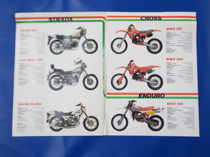 CAGIVA 1980-1990 DEALER PAMPHLET BROCHURE ADVERTISEMENT TECHNICAL SPECIFICATION - MotoRaider