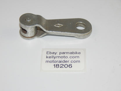 1970's VINTAGE MOTORCYCLE REAR WHEEL BRAKE PLATE LEVER ARM ACTUATOR - MotoRaider