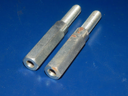 1pr 1970's PENTON KTM 100 125 STEEL TANK SPEEDO DASHBOARD MOUNT BOLTS 1-12.000 - MotoRaider