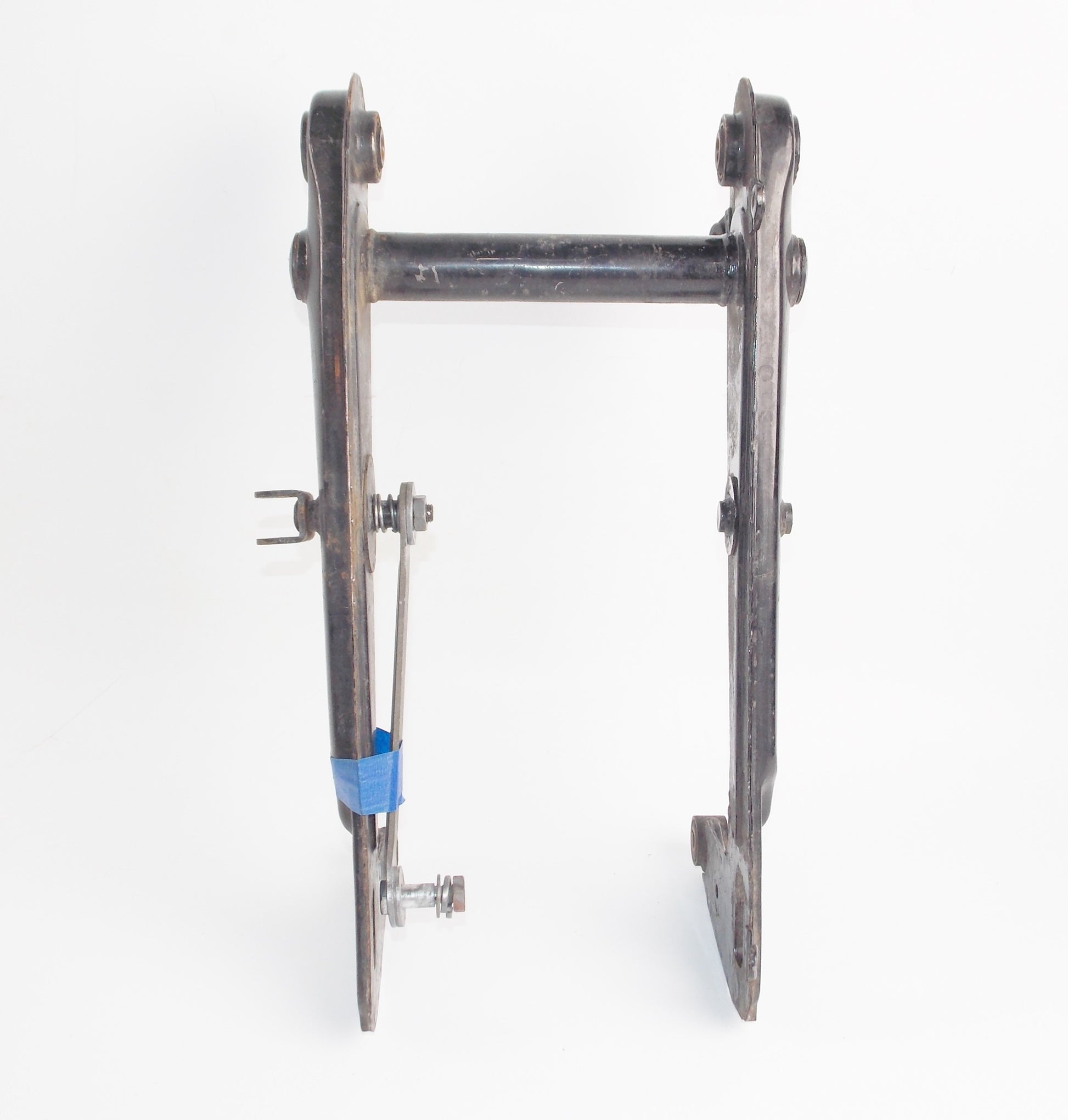HONDA 1969 DREAM CA160 FRAME CHASSIS BLACK REAR SUSPENSION SWING ARM - MotoRaider