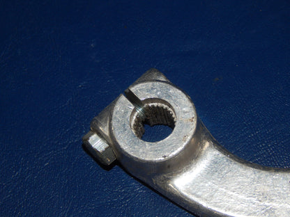 NOS 1977 SACHS HERCULES DKW GS 125 1756 REAR WHEEL BRAKE PLATE LEVER ACTUATOR - MotoRaider