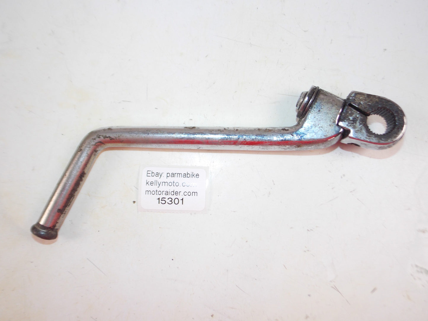 ENGINE MOTOR KICK STARTER LEVER PEDAL L=180mm SPLINE D=14mm RIGHT SWIVEL VINTAGE - MotoRaider