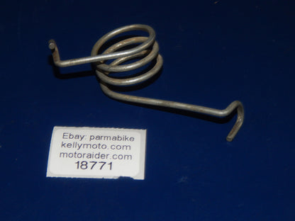 1977 SACHS HERCULES DKW GS 125 1756 REAR WHEEL BRAKE PLATE LEVER ACTUATOR SPRING - MotoRaider