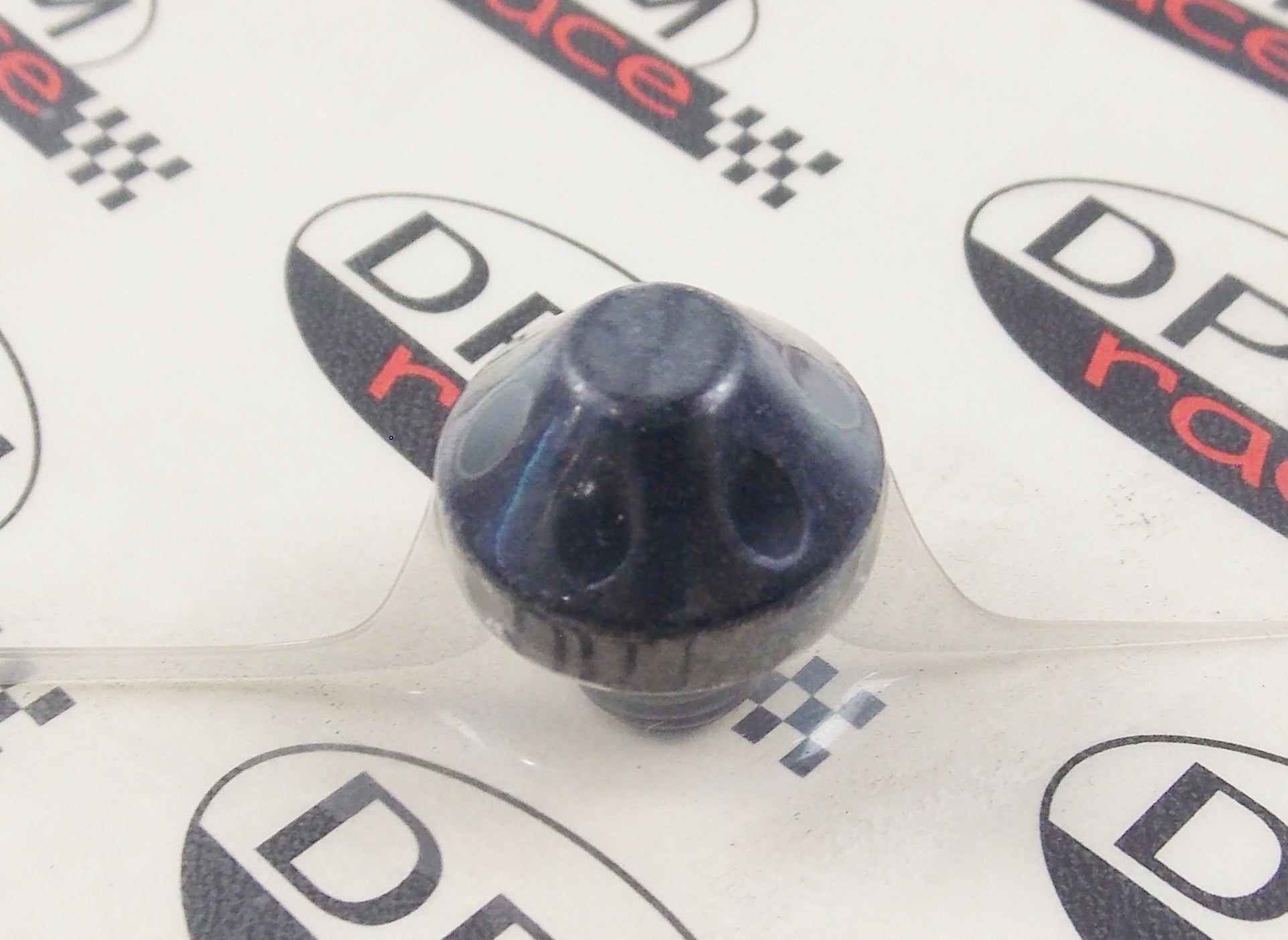 DE PRETTO UNIVERSAL MIRROR THREAD BOLT COVER (M10X1.25 RIGHT) BLACK ALLOY X-044 - MotoRaider
