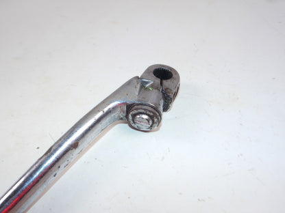 ENGINE MOTOR KICK STARTER LEVER PEDAL L=180mm SPLINE D=14mm RIGHT SWIVEL VINTAGE - MotoRaider