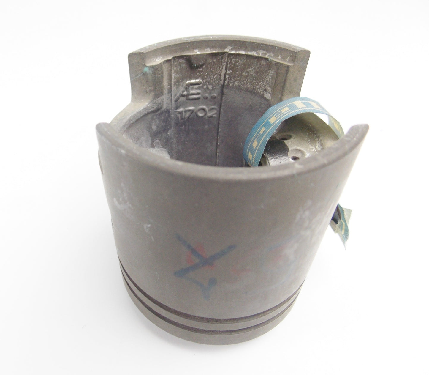NOS AUTHENTIC BORGO PISTON DIAMETER 57mm 57-SC SCOOTER LAMBRETTA MOTOR ENGINE - MotoRaider