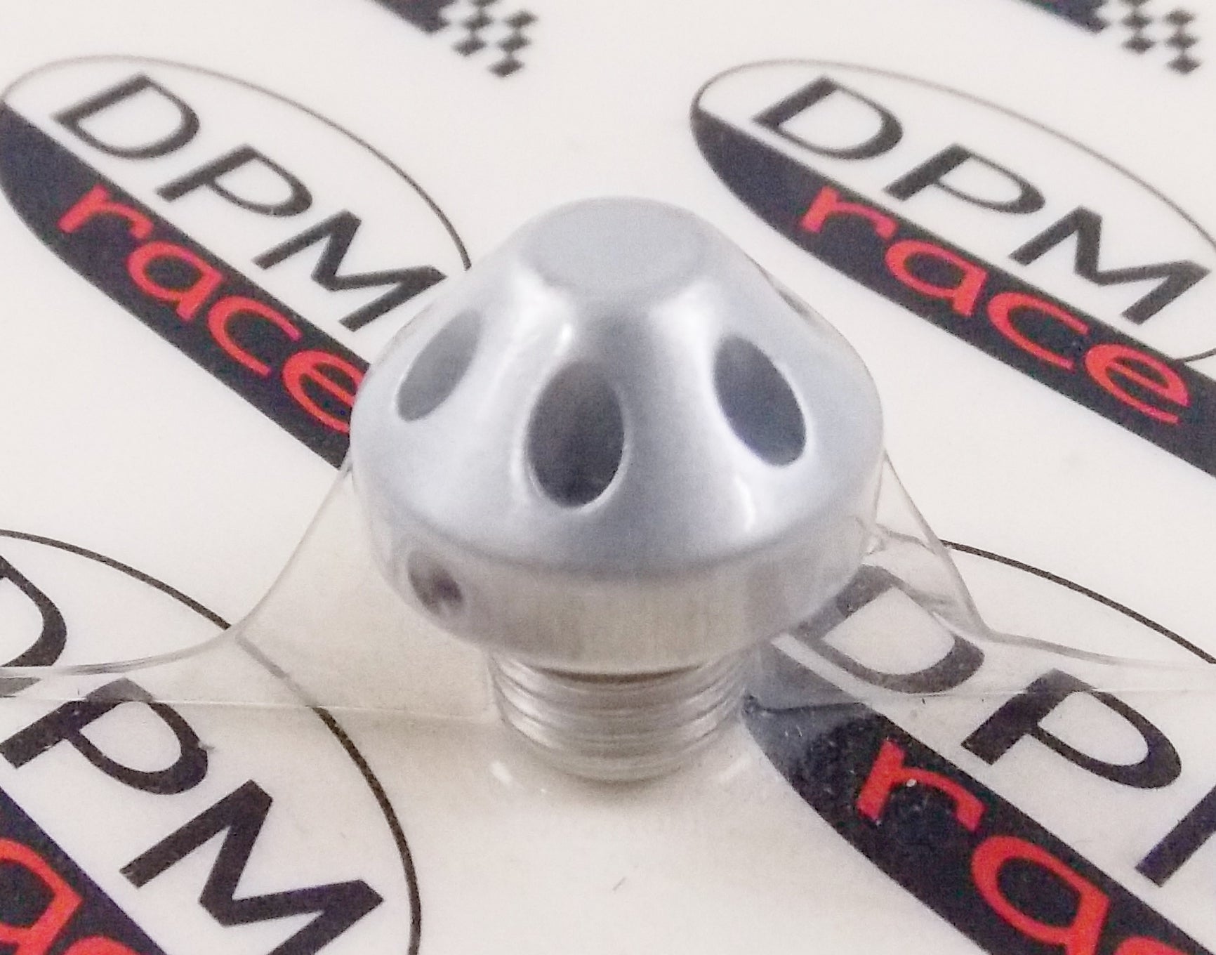 DE PRETTO UNIVERSAL MIRROR BOLT THREAD COVER M10X1.25 RIGHT SILVER ALLOY X-042 - MotoRaider