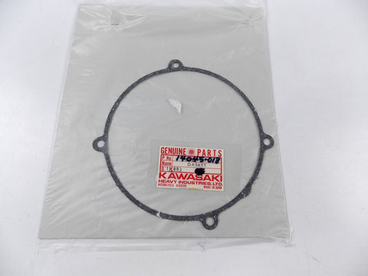 NOS OEM KAWASAKI 1974-1976 \ 1978-1979 KX250 LEFT ENGINE COVER GASKET 14045-018 - MotoRaider