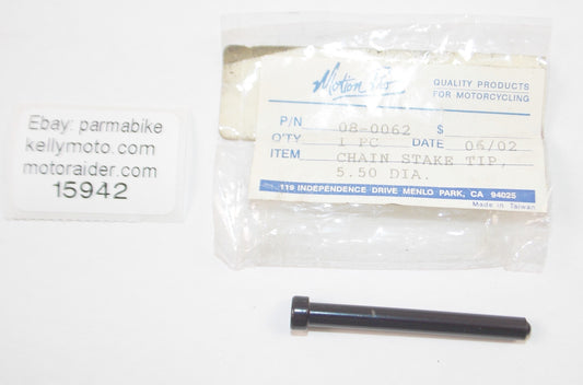 MOTION PRO REPLACEMENT CHAIN STAKE TIP DIAMETER 5.50 mm 08-0062 - MotoRaider